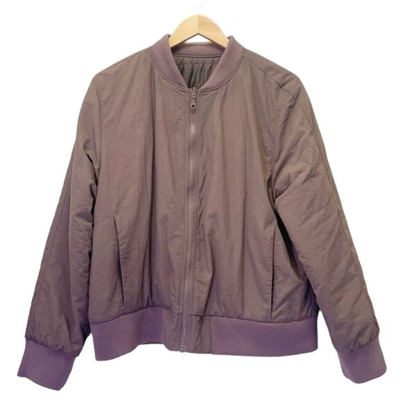 DownEast Jackets & Blazers - DownEast Reversible Bomber Jacket in Dusty Mauve Women’s Size XL Extra Large